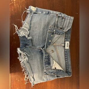 Agolde Parker denim shorts